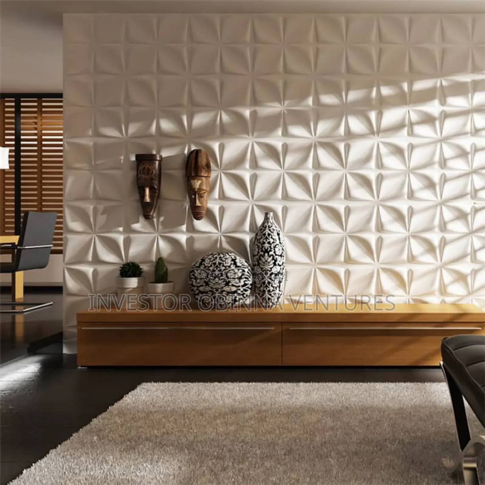 3d Panel Per Square Meter 9,500 Naira