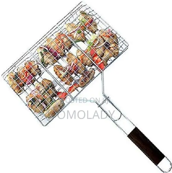 BBQ Grill Outdoor Foldable BBQ Grilling Basket