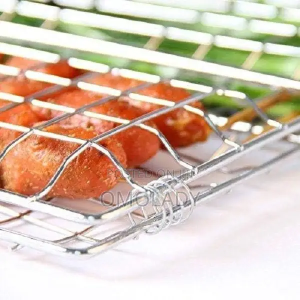 BBQ Grill Outdoor Foldable BBQ Grilling Basket