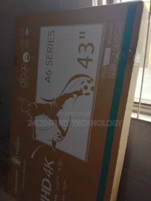 Frameless Uhd 43" Hisense Smart Tv