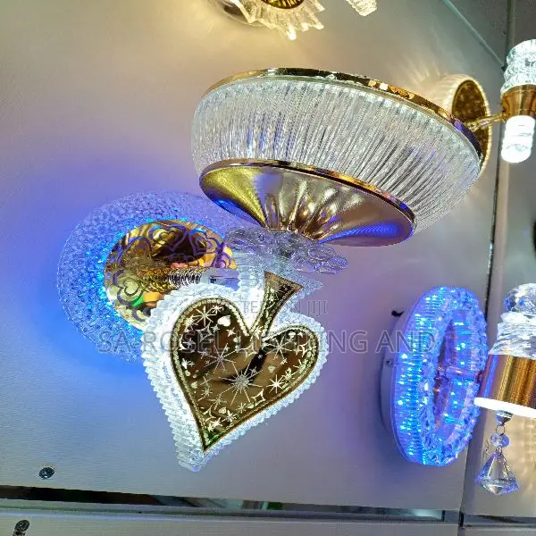 Heart-Shaped Led Wall Bracket Fitting
