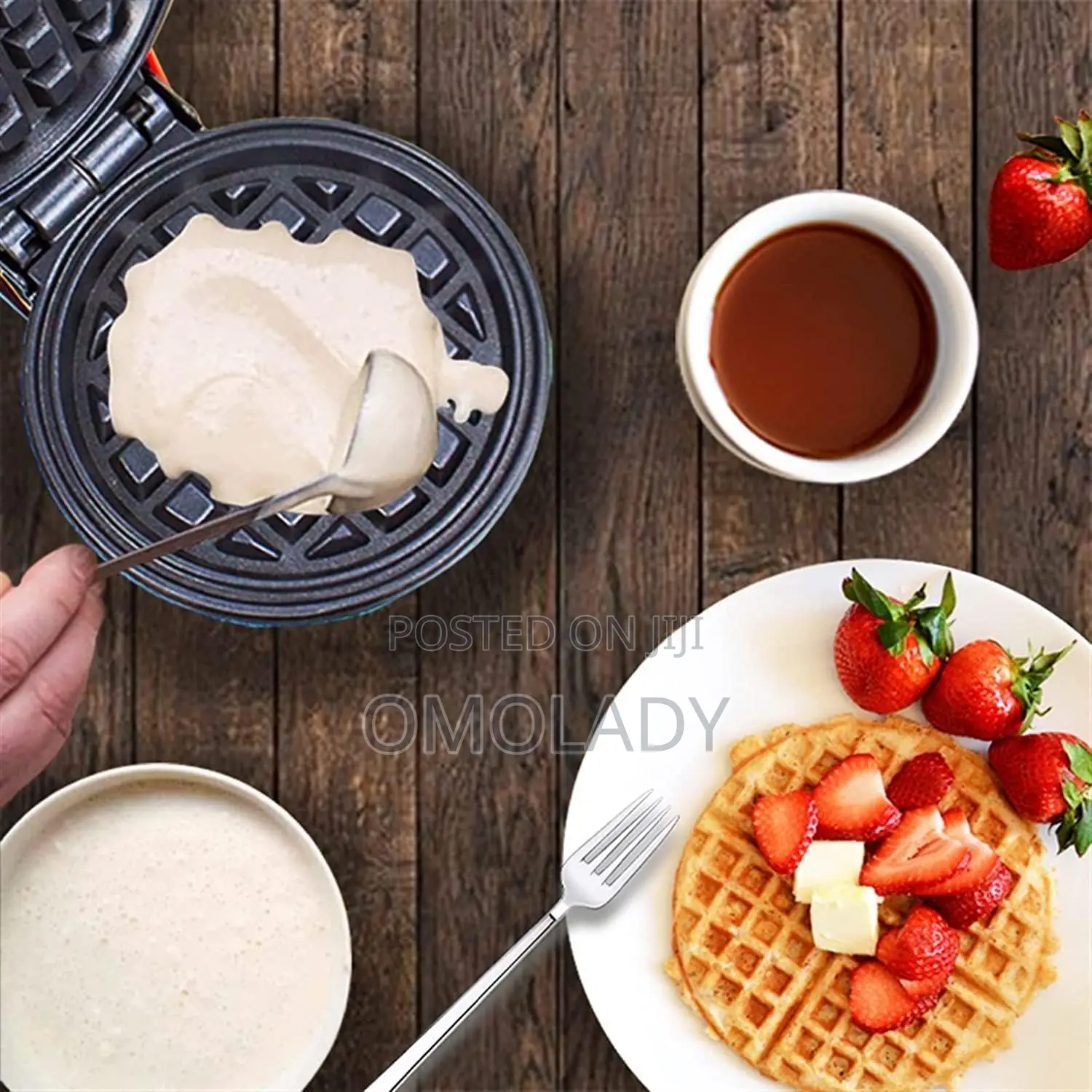 Automatic Mini Waffle Maker Machine