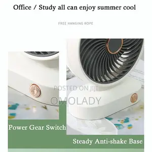 Mini Rechargeable Desktop Fan Model Mini Fan
