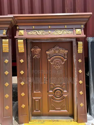 Standard Entrance Copper Door With Ark