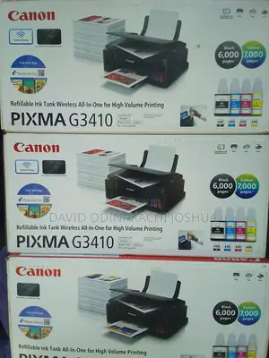 Photo - Canon Pixma Printer G3410