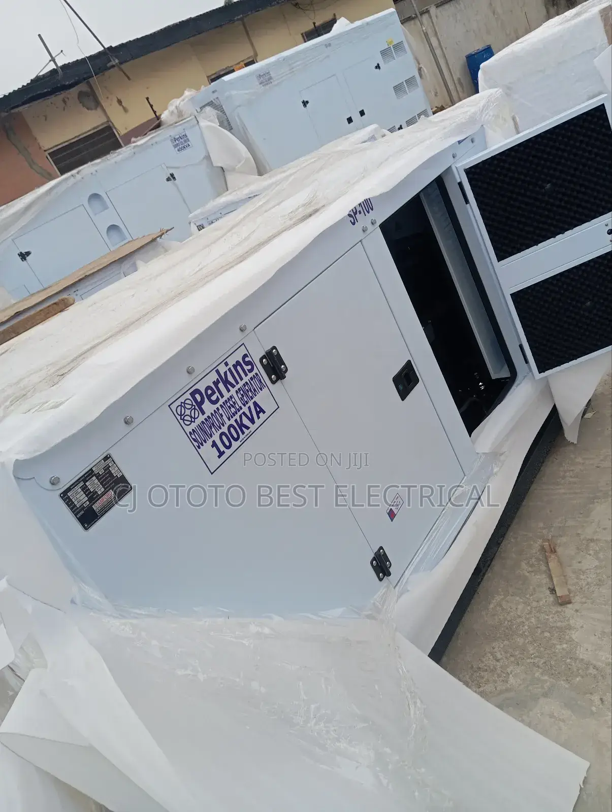 100kva Perkins Generator Soundproof 100%Copper