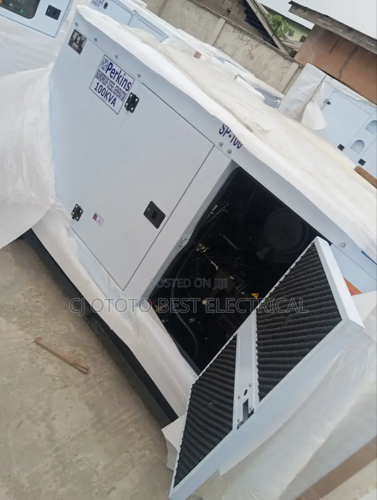 100kva Perkins Generator Soundproof 100%Copper