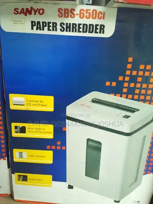 Sanyo SBS-650ci Paper Shredder