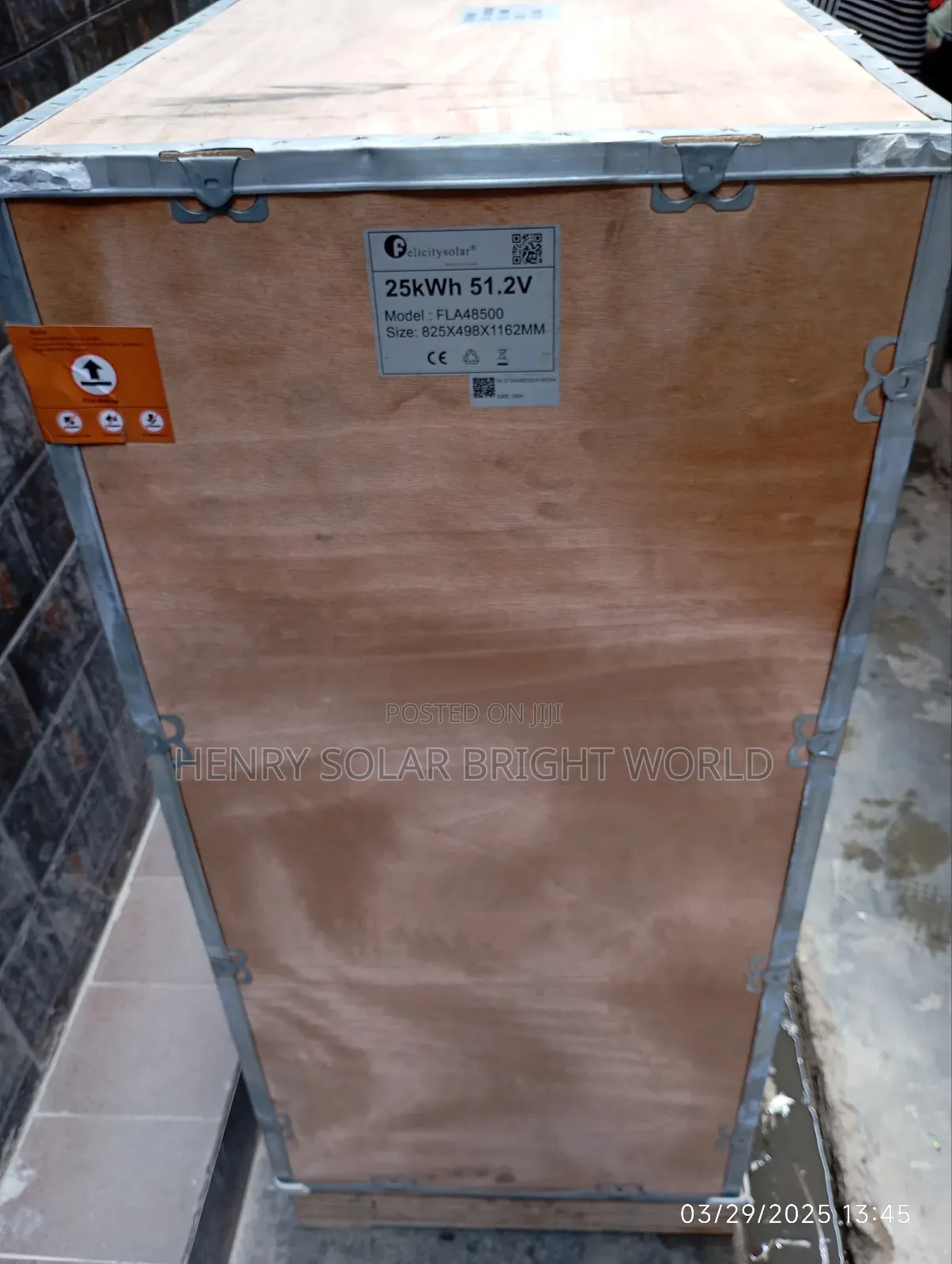 Felicity 25kwh 51.2v Lithium Ion Battery