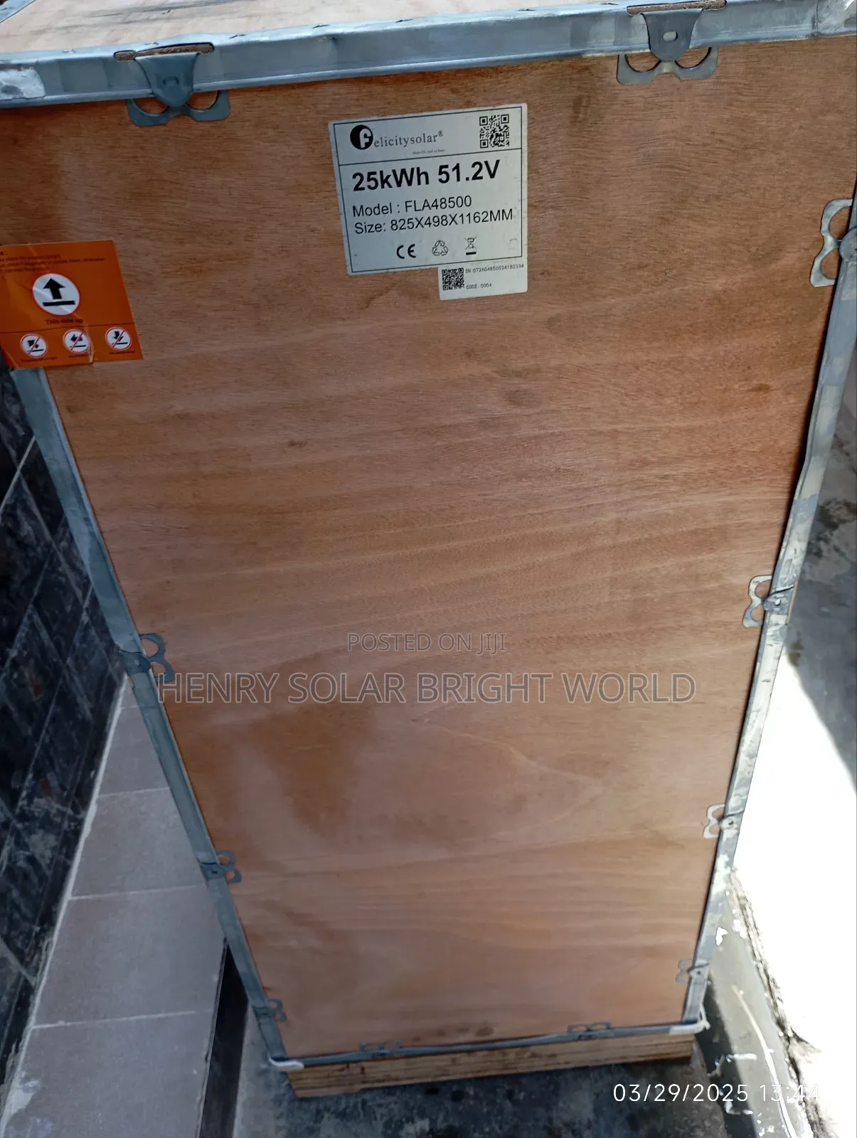 Felicity 25kwh 51.2v Lithium Ion Battery