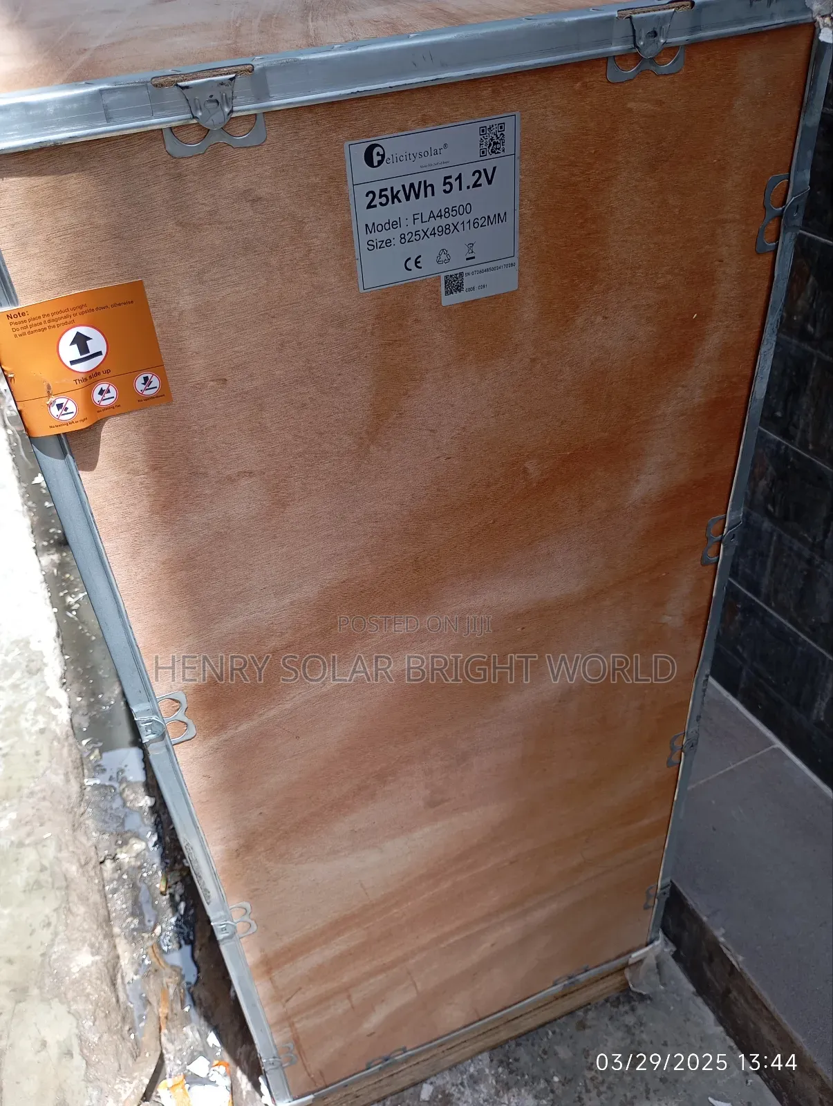 Felicity 25kwh 51.2v Lithium Ion Battery