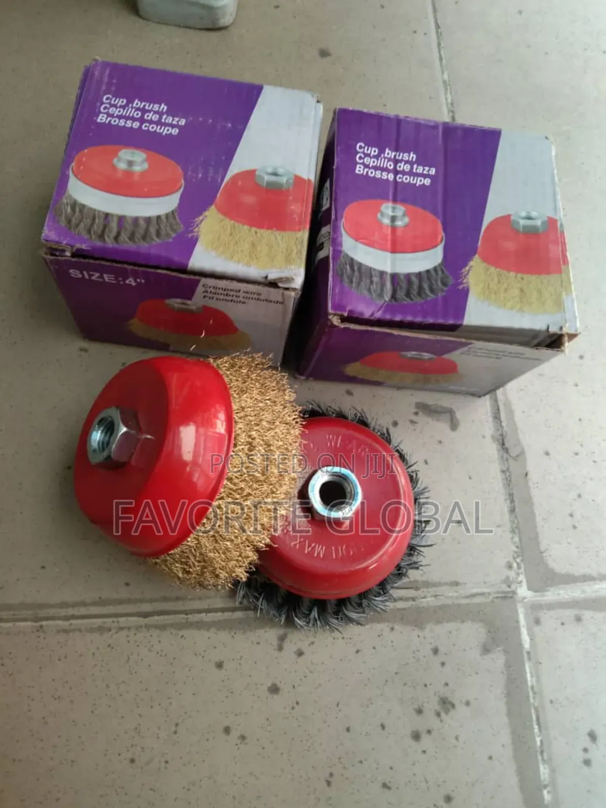 Wire Cup Brush