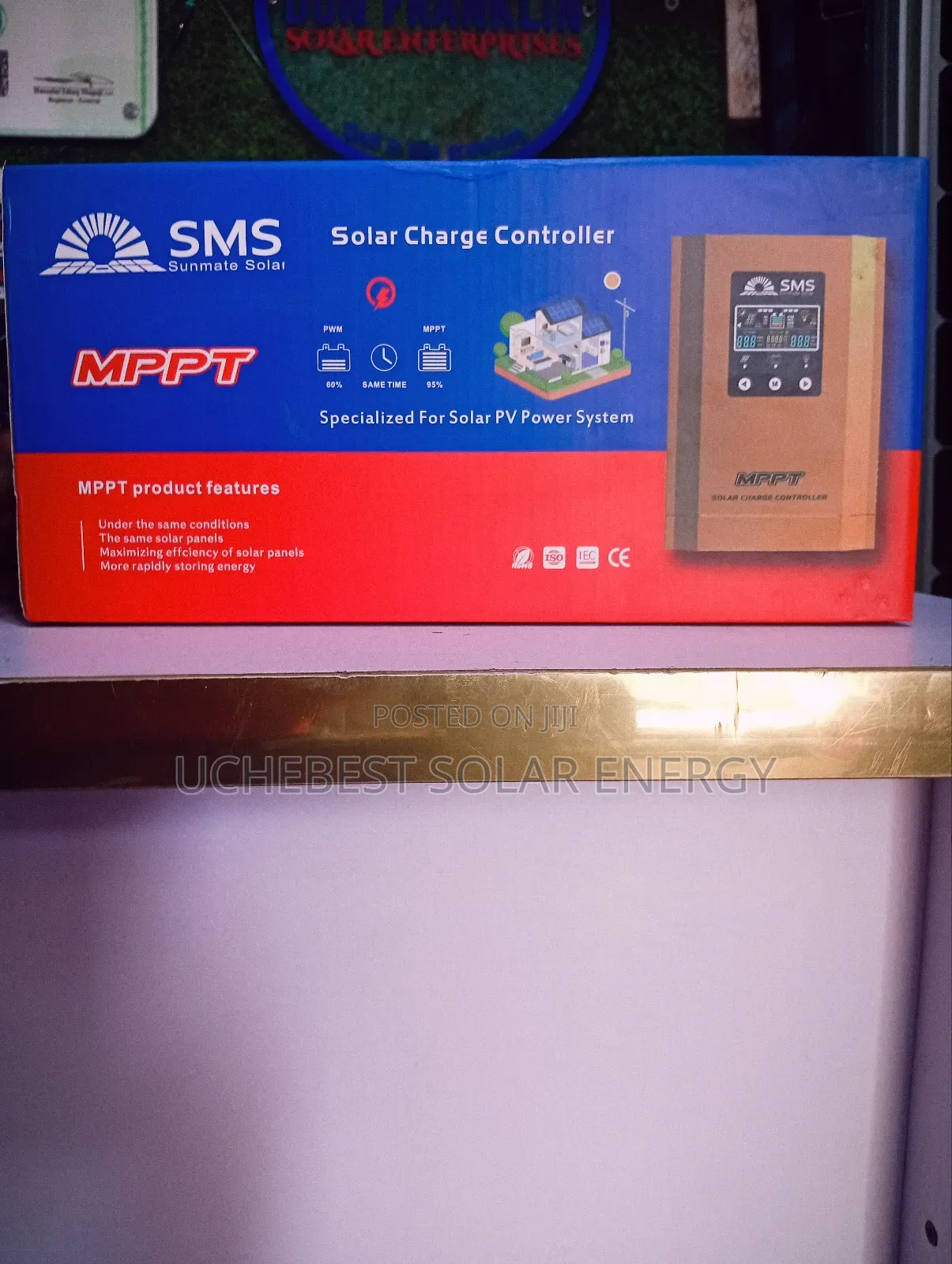 60ah/12/24v/36/48 SMS MPPT Charge Controller