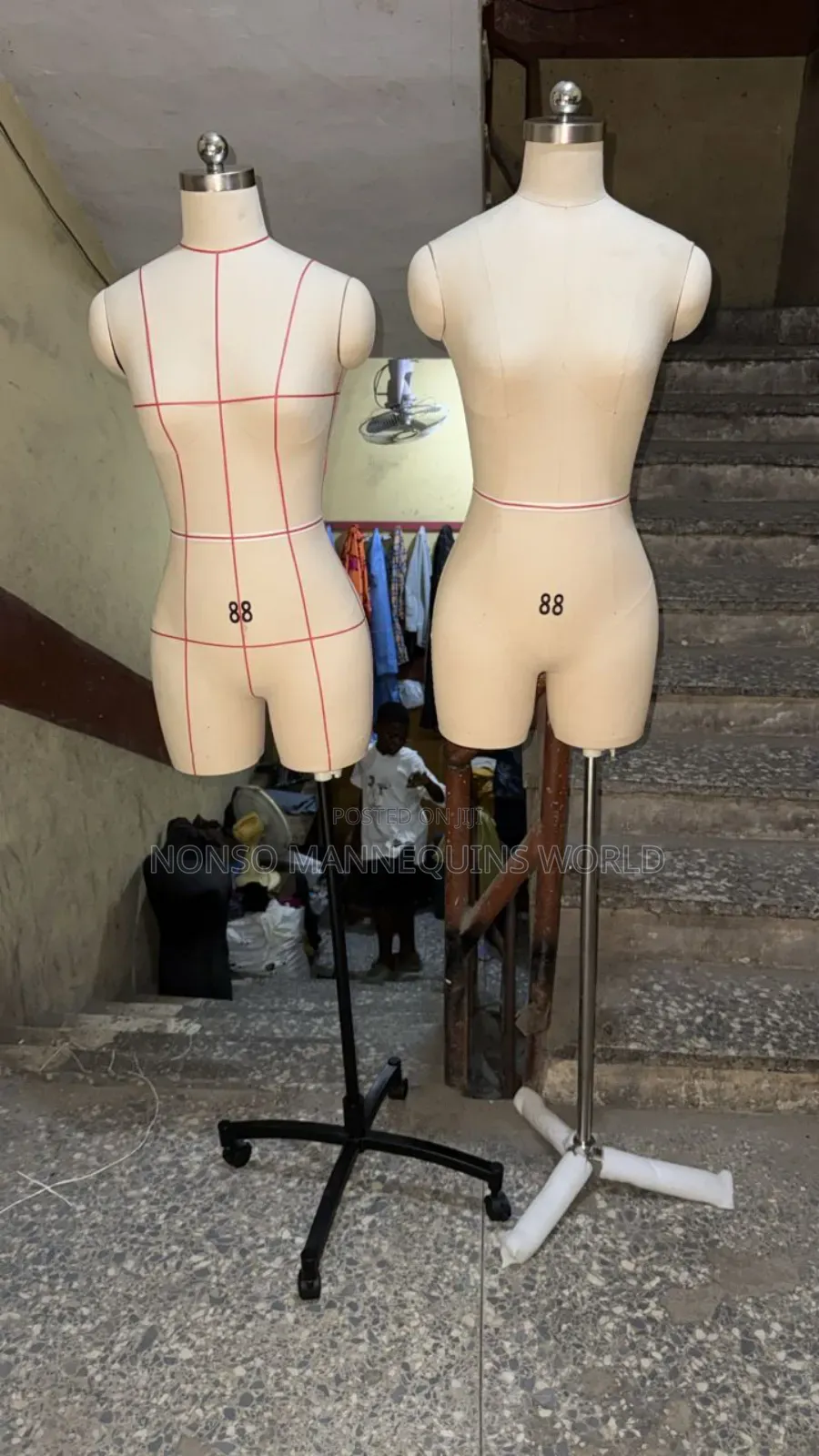 Size 8 Fully Pinnable Dress Forms