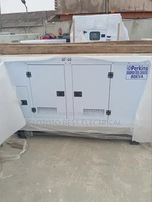 80kva Perkins Generator Soundproof Brand New