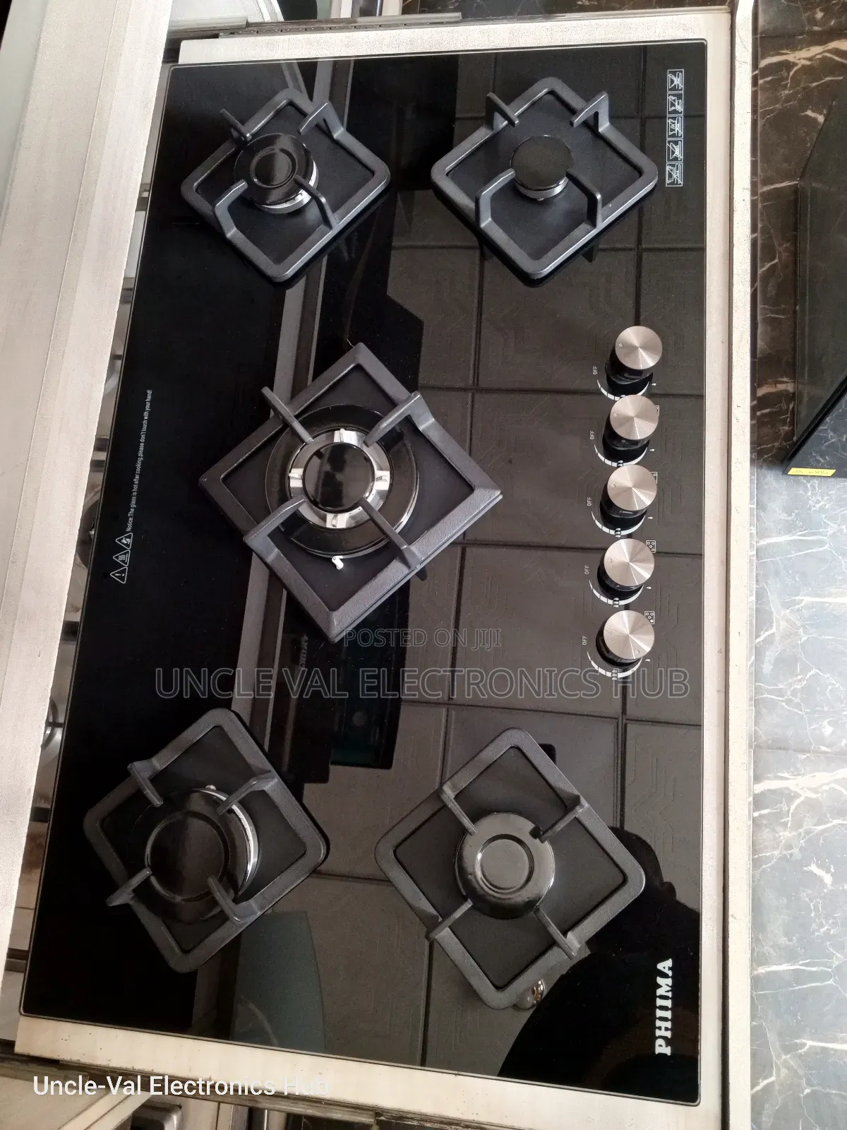 Phiima 5 Burner Gas Hobbs
