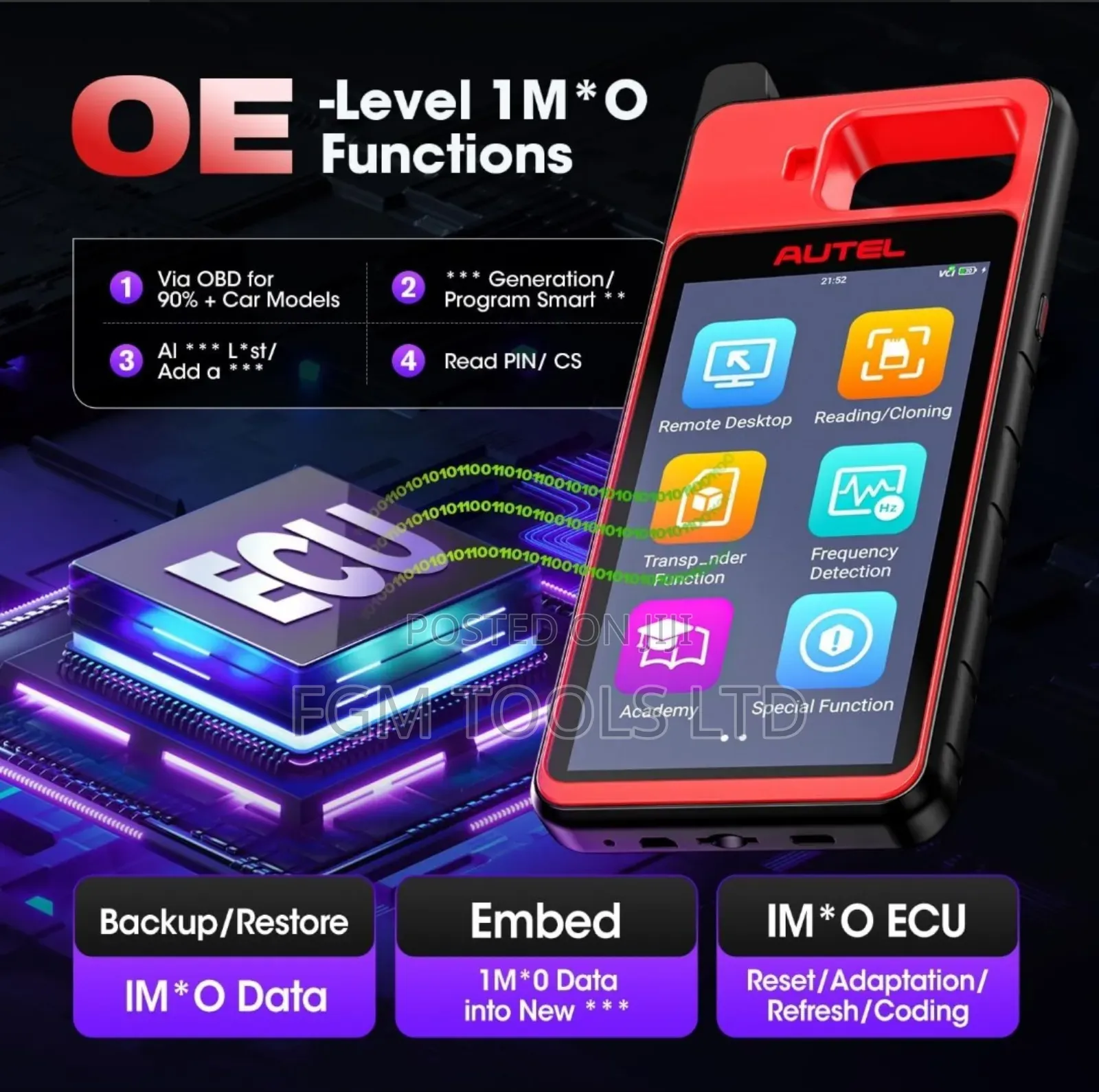 Autel Km100x Key Programmer