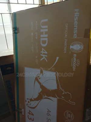 Photo - Hisense 43" A6 Series: Play Store Apple Store