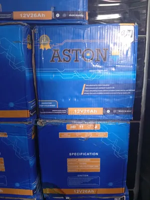 12v/26ah Aston Dry Cell Battery