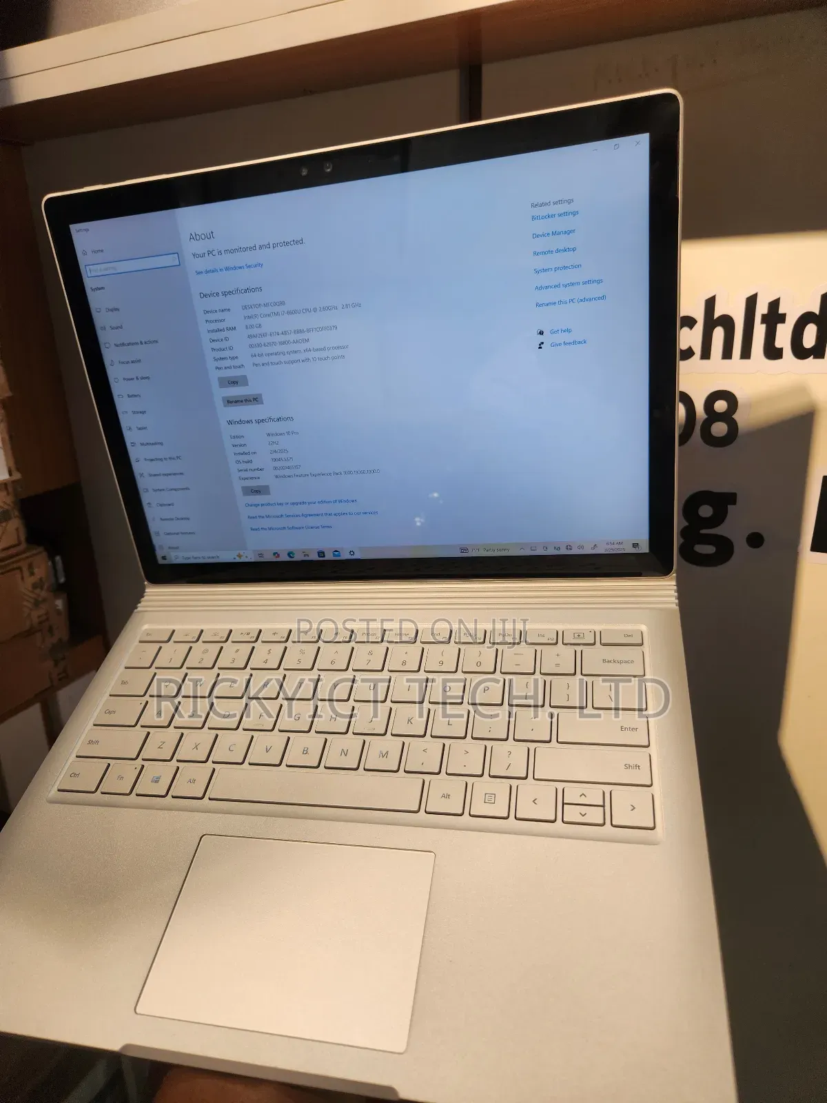 Laptop Microsoft Surface Laptop 6 8GB Intel Core I7 SSD 256GB