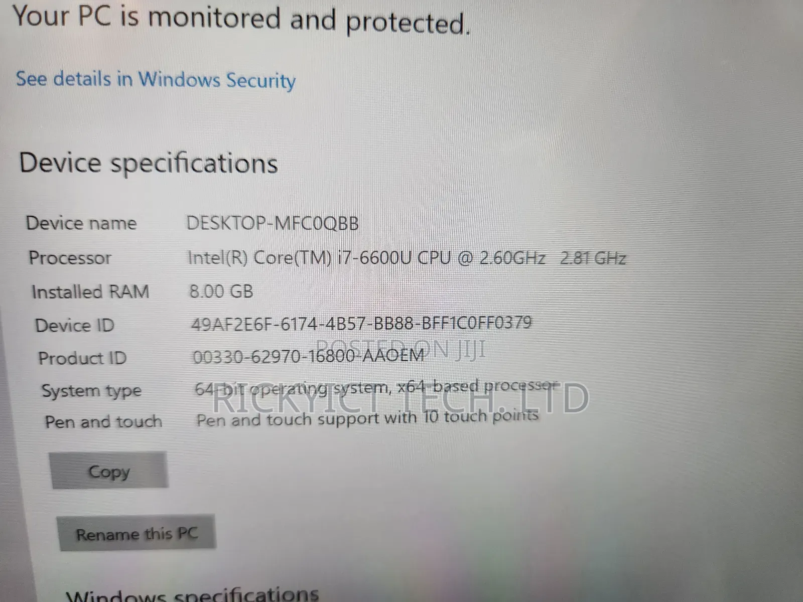 Laptop Microsoft Surface Laptop 6 8GB Intel Core I7 SSD 256GB