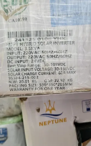 3.5kva 24v Yohako Hybrid Inverter With Warranty