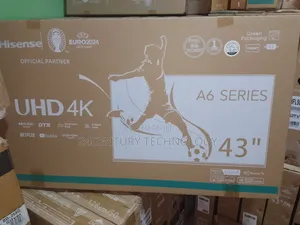  Clarity Meets in the Hisense 43"A6 Series Smart Tv