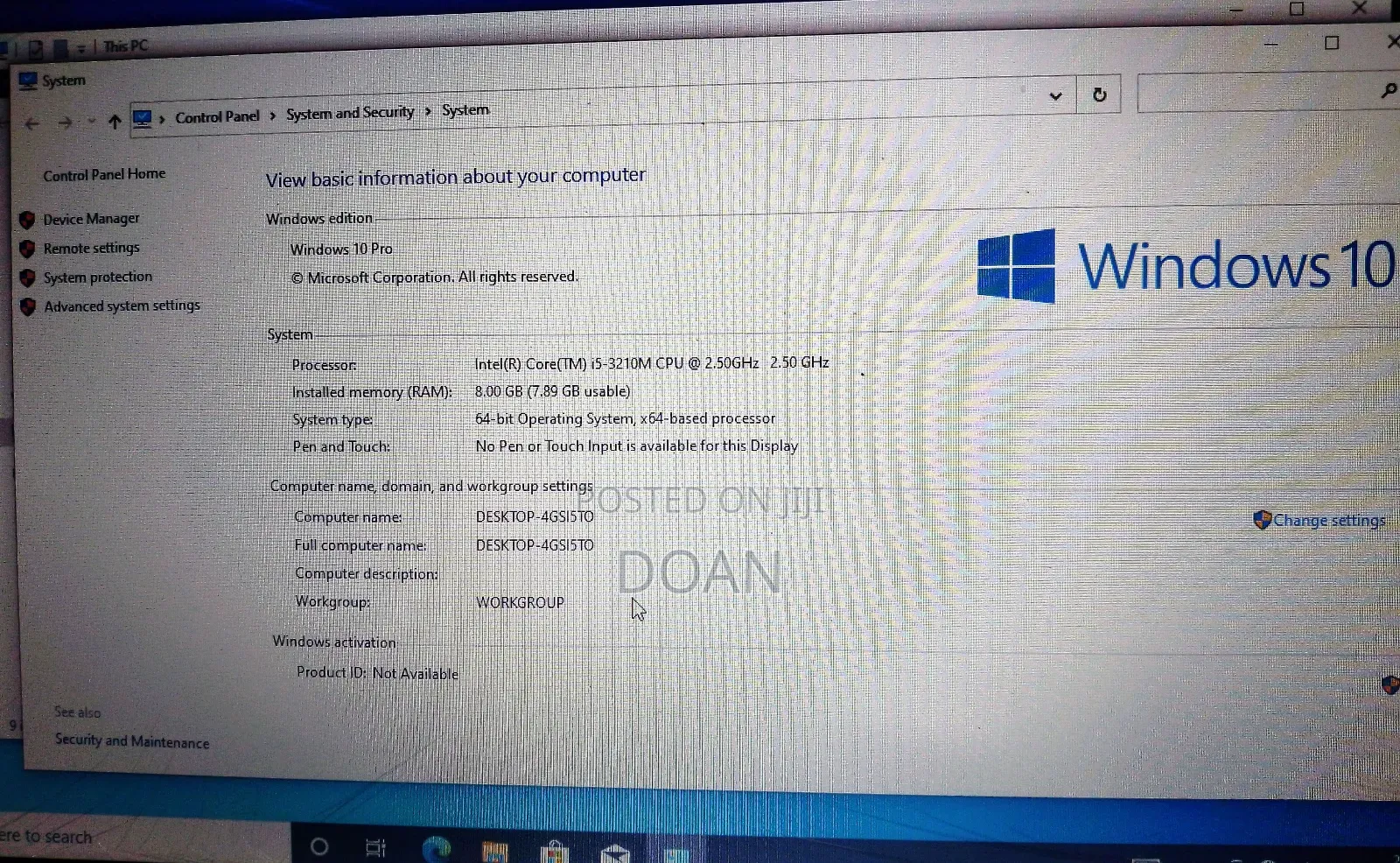 Laptop Asus 8GB Intel Core i5 HDD 500GB