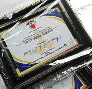 Awards and Plaque