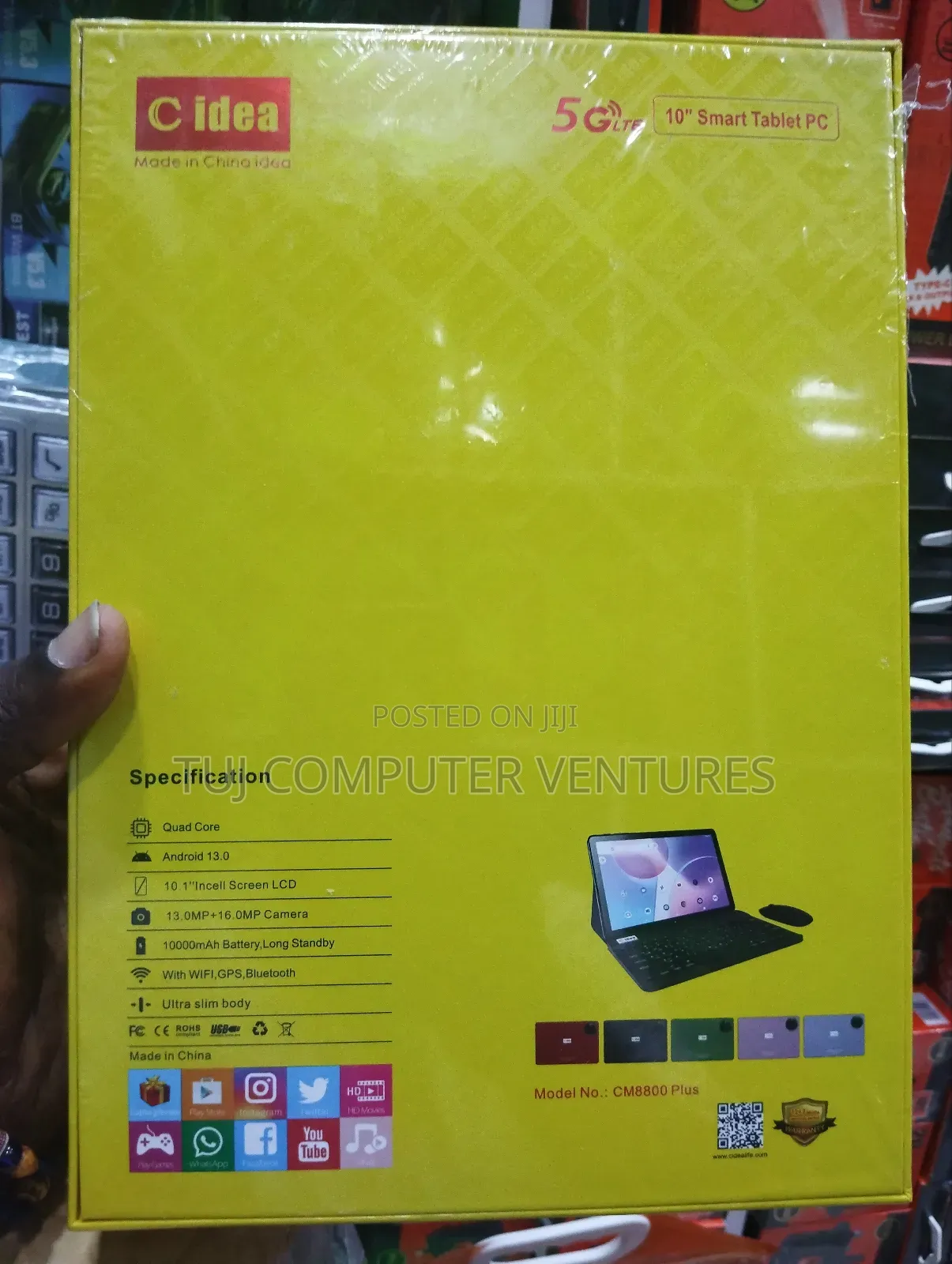 New C idea CM8800 Plus 256 GB Pink