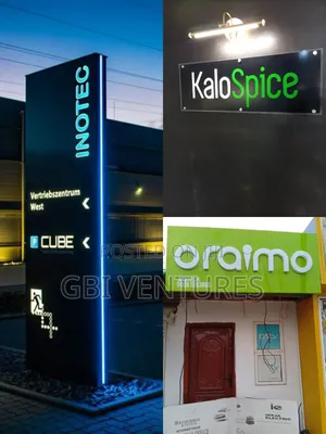 Interior Signage and Exterior Sign