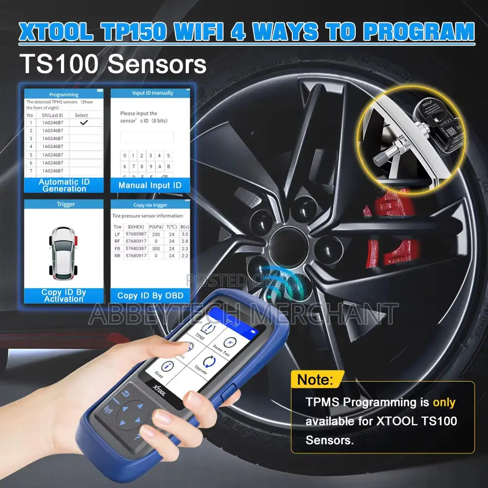 Xtool Tp150 TPMS/Tire Sensor Programmer/Activate All Sensor