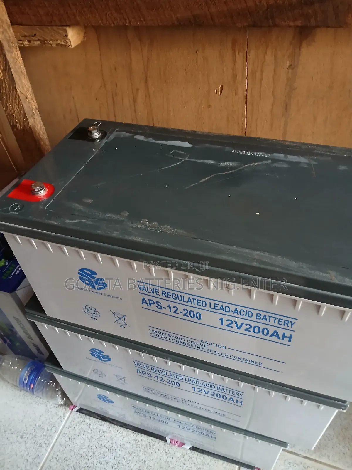 Fairly Used Solar Battery Dry Cell 200ah