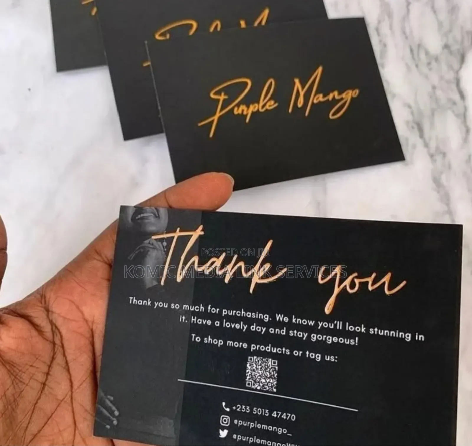 Thank You Card