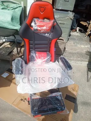 Gaming Chair Red and Black Color