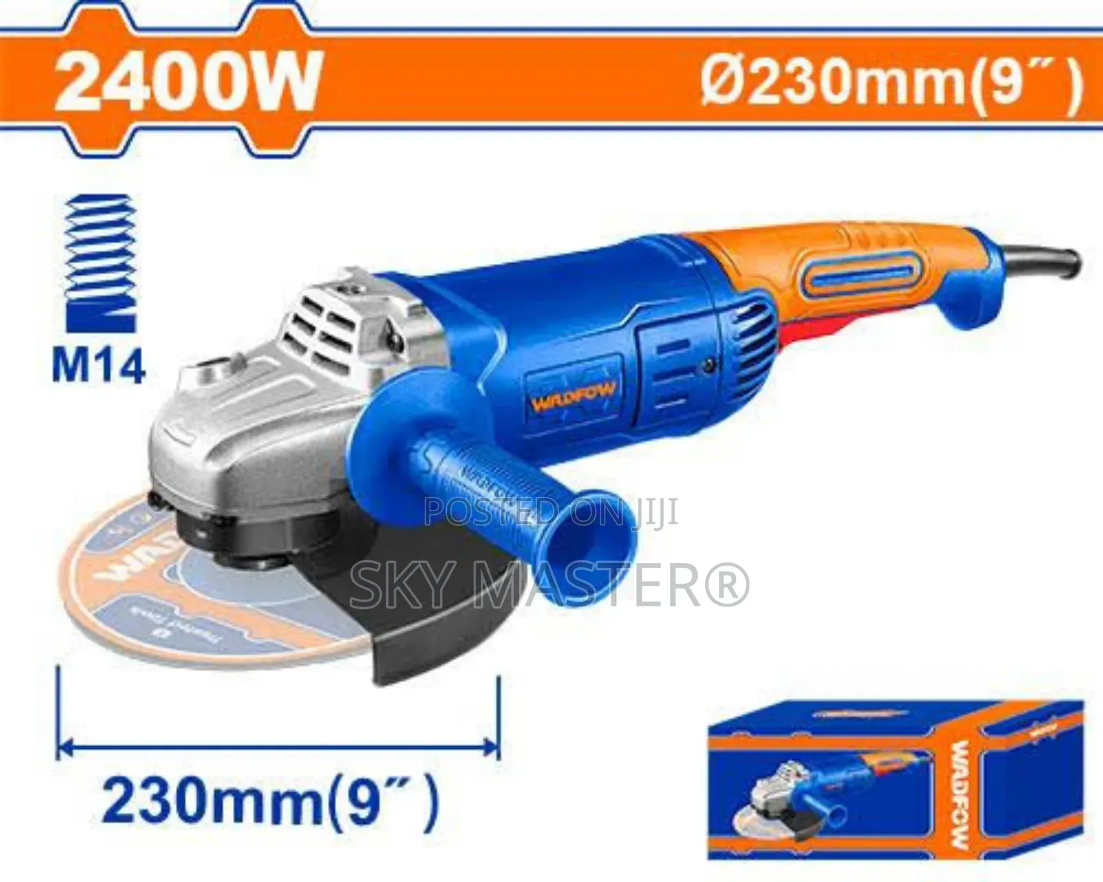 2400w High Quality Electric Angle Grinder
