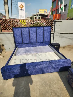 Executive Brand New Upholstery 6by6 Bed With Side Drawer