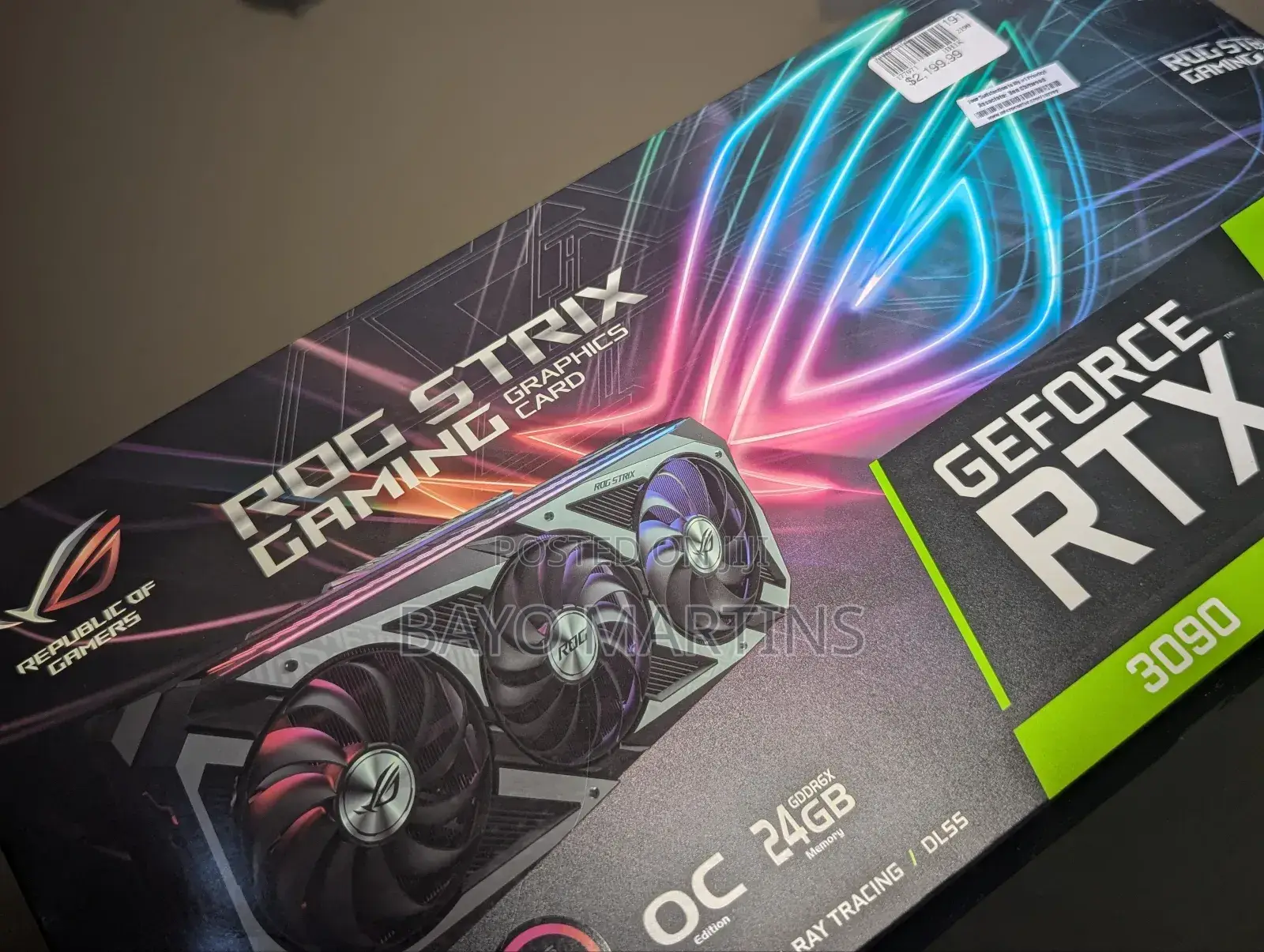 Open Box RTX 3090 Graphics Card