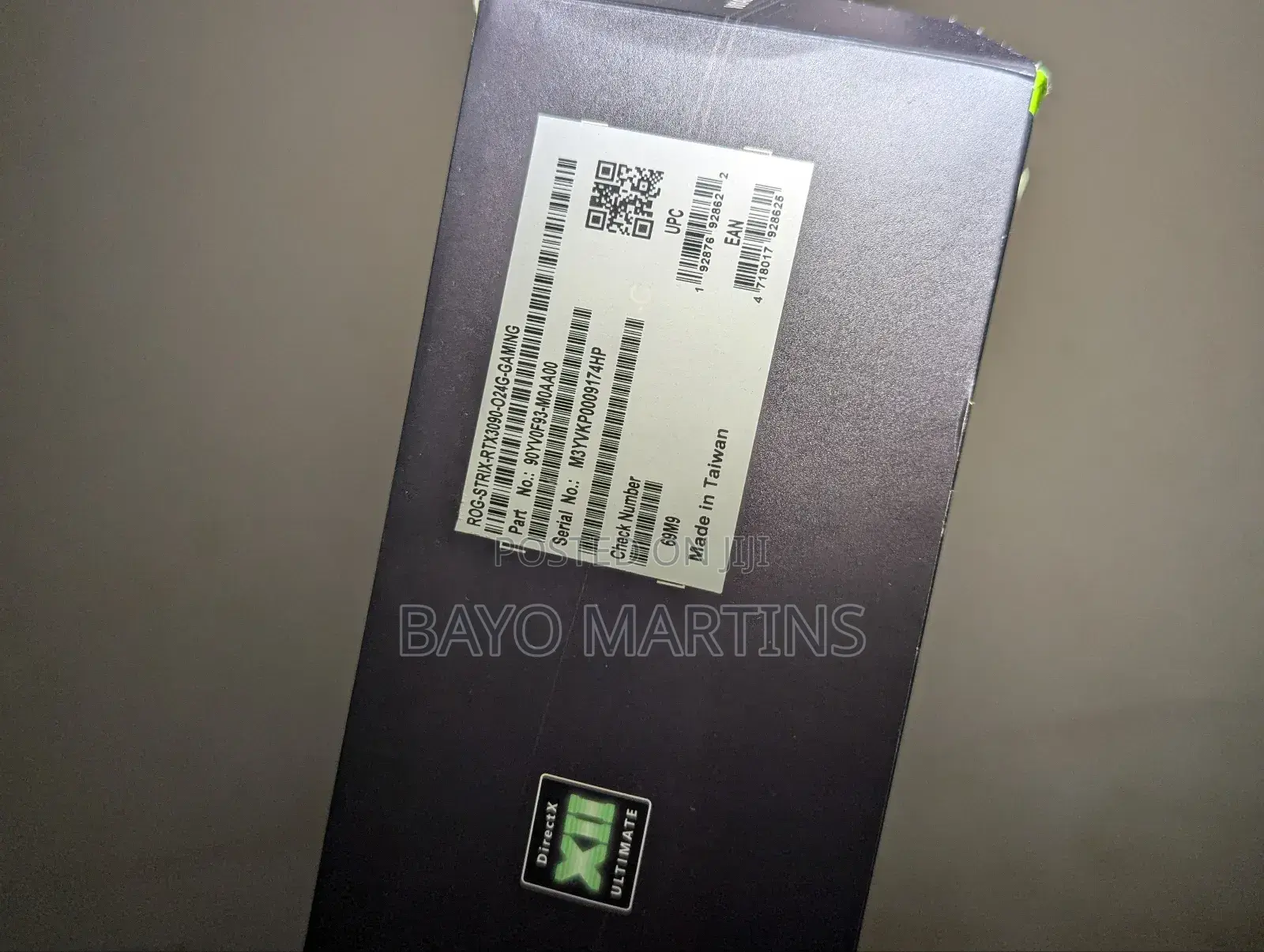 Open Box RTX 3090 Graphics Card