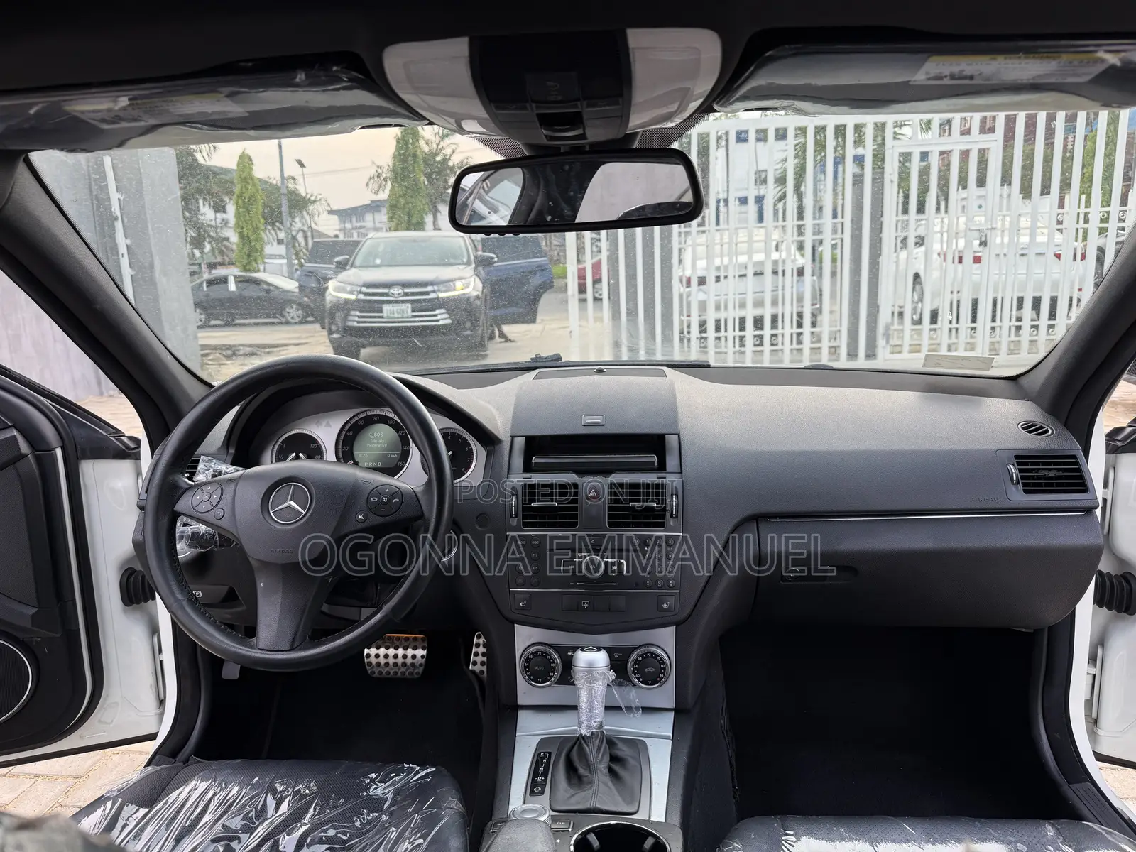 Mercedes-Benz C300 2008 White