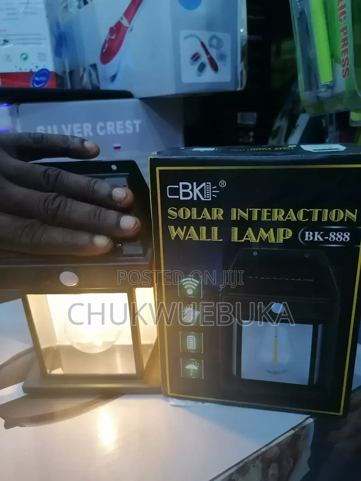 Solar Interaction Wall Lamp