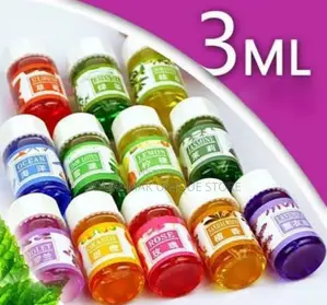 12pcs Aroma Fragrance Essential Oil - 3ml by 12