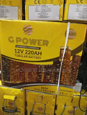 220ah/12v G-Power Tubular Battery