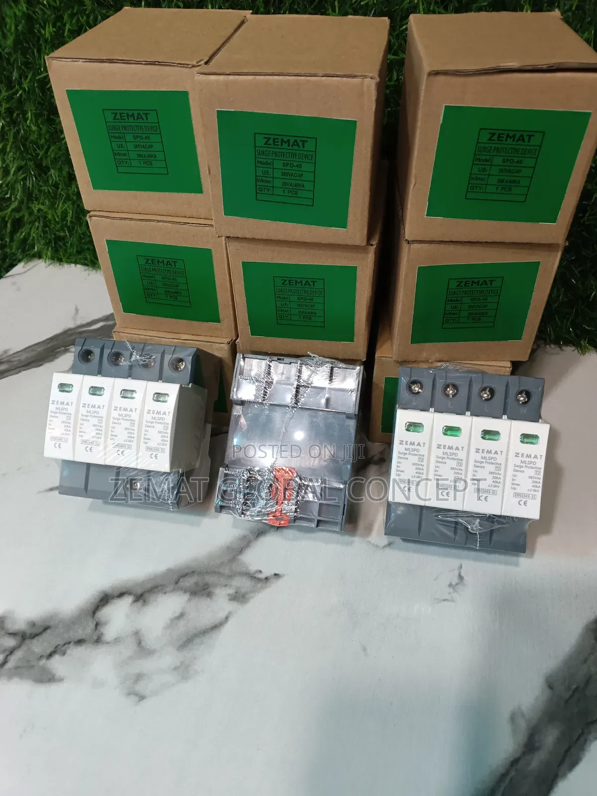 3phase 4pole 40ka Ac Surge Protective Device