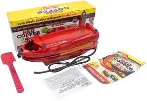 Red Copper 5-Minute Chef Electric Meal Cooker