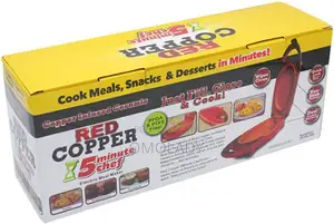 Red Copper 5-Minute Chef Electric Meal Cooker