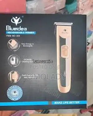Blueidea Rugged Cordless Rechargeable Hair Beard Clipper