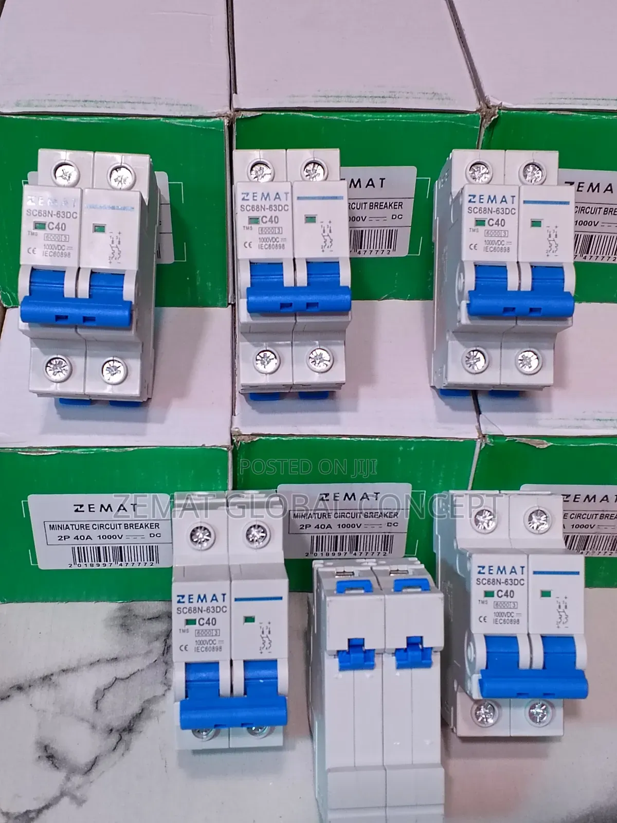 40amps Solar 2pole Dc Mcb Breaker