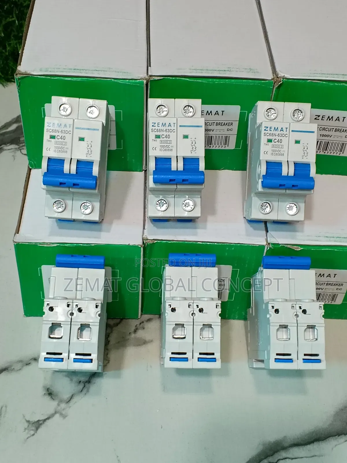 40amps Solar 2pole Dc Mcb Breaker