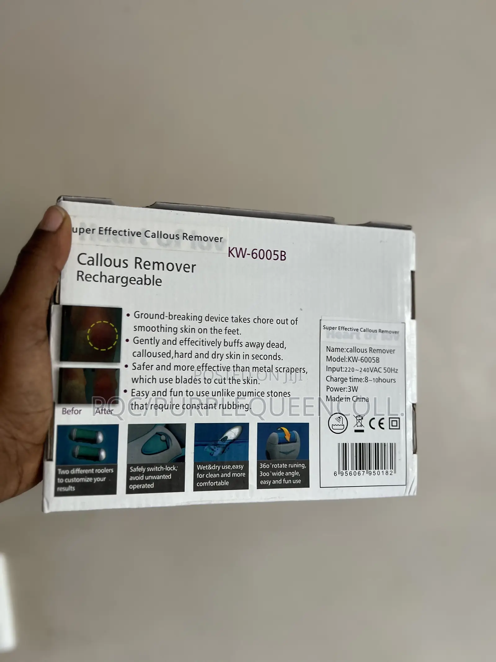 Callus Remover Rechargeable Foot Scraper